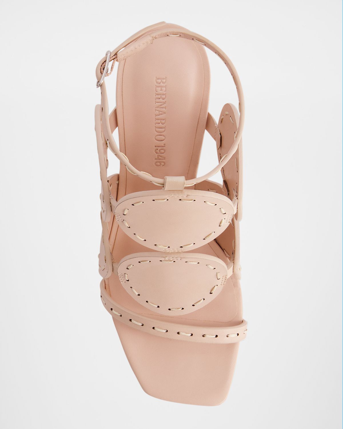 Bernardo 1946 New Moon Circle Leather Sandals