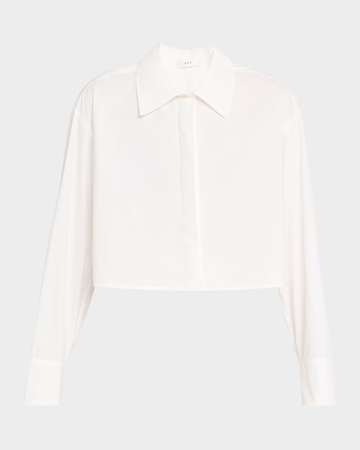 A.L.C. Maude Cropped Button-Front Top | Thumbnail 6
