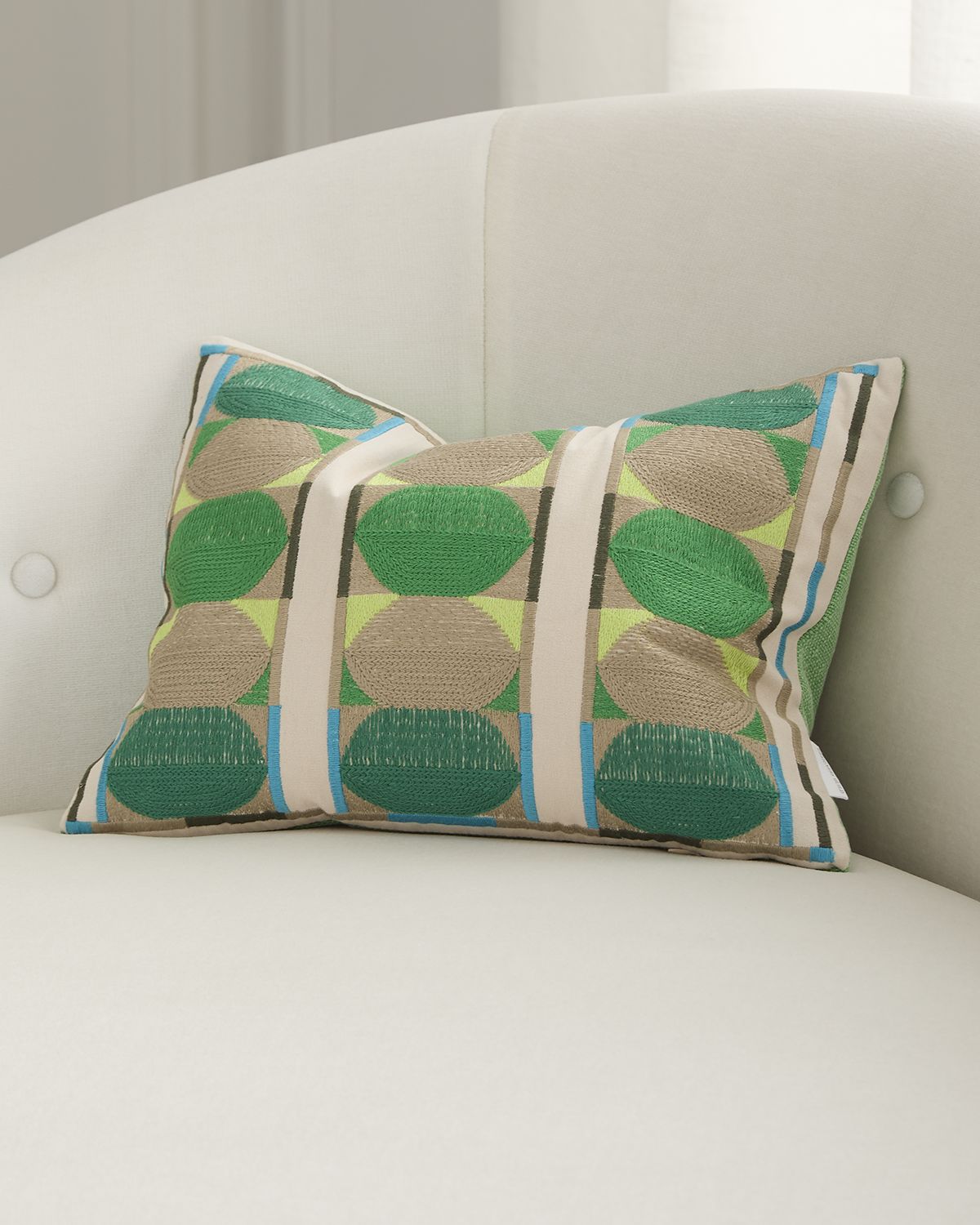 Designers Guild Kushime Decorative Pillow, 12" x 16"