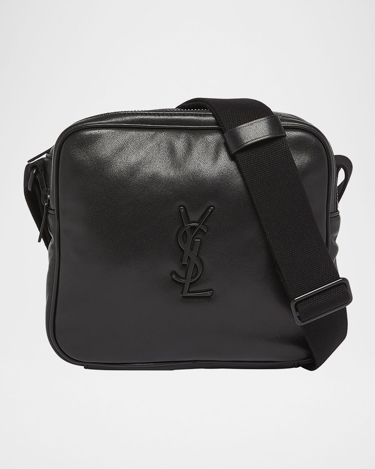 Saint Laurent Men 's Niki YSL Cube Camera Bag in Leather | Thumbnail 6 Saint Laurent Men 's Niki YSL Cube Camera Bag in Leather | Thumbnail 6