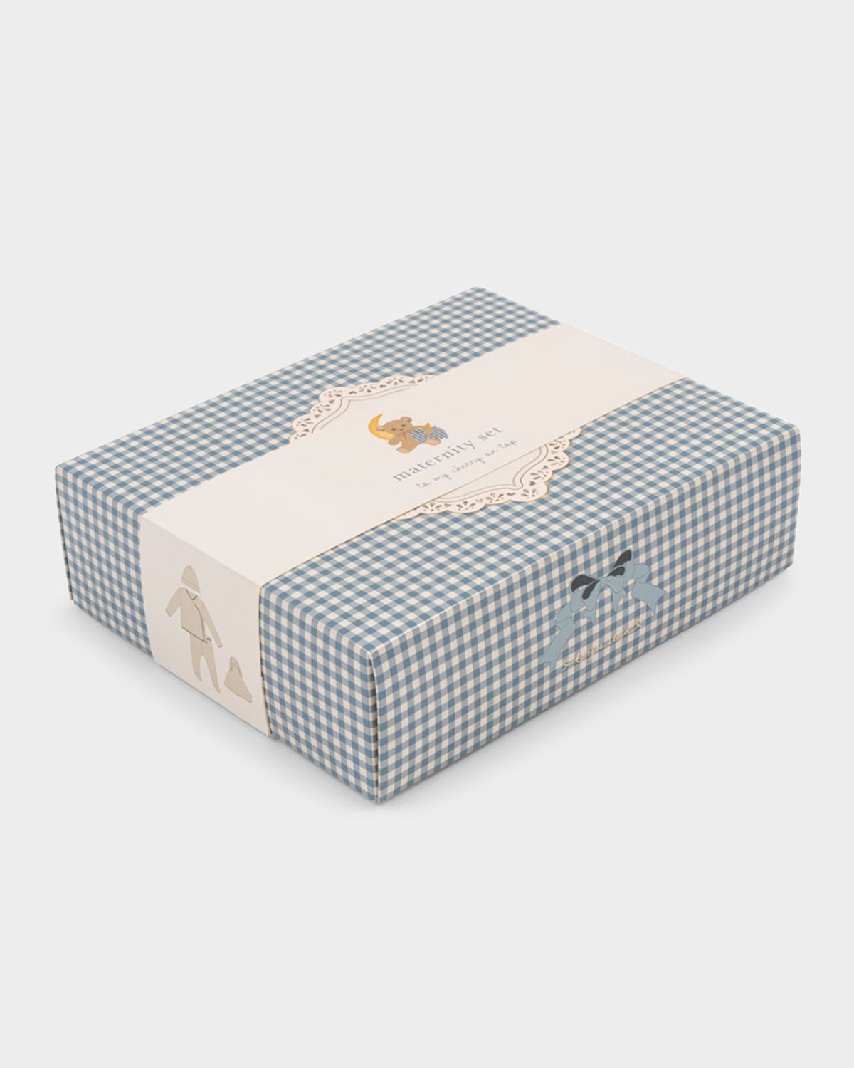 Konges Slojd Girl 's 4-Piece Embroidered Gift Set, Size Premie-6M