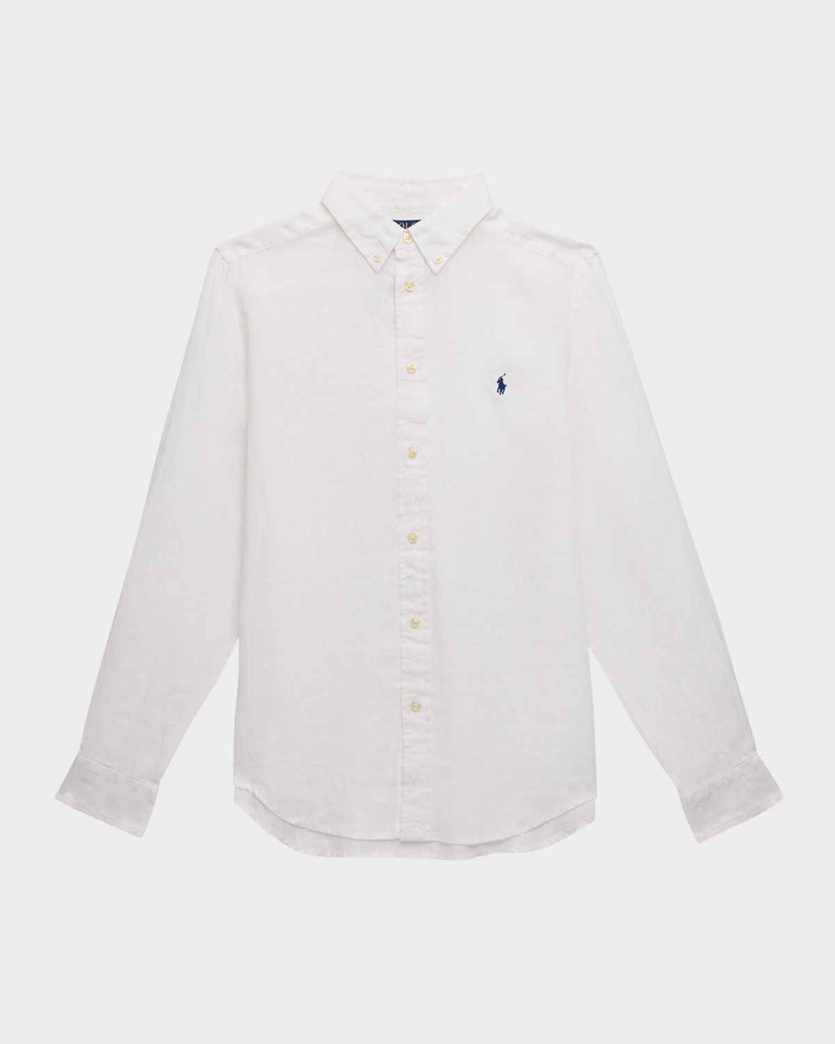 Polo Ralph Lauren Boy 's Classic Embroidered Sport Shirt, Size S-XL