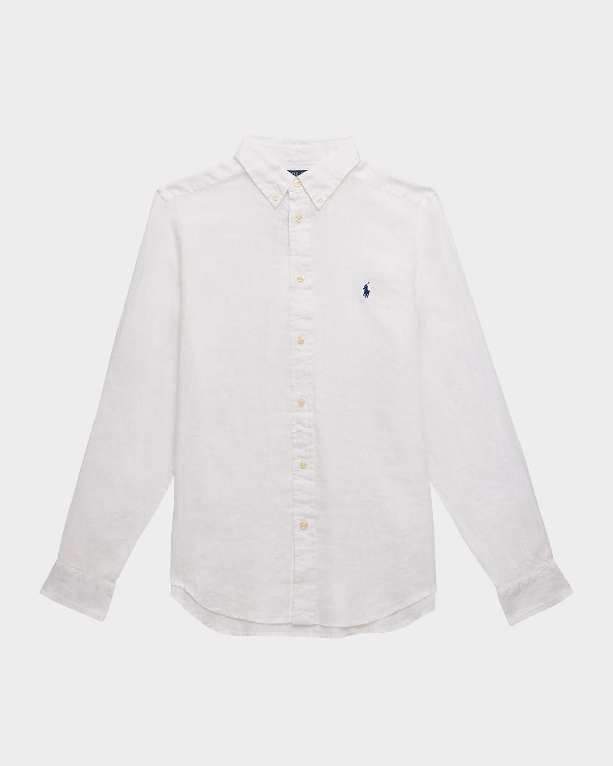 Polo Ralph Lauren Boy 's Classic Embroidered Sport Shirt, Size 2-7