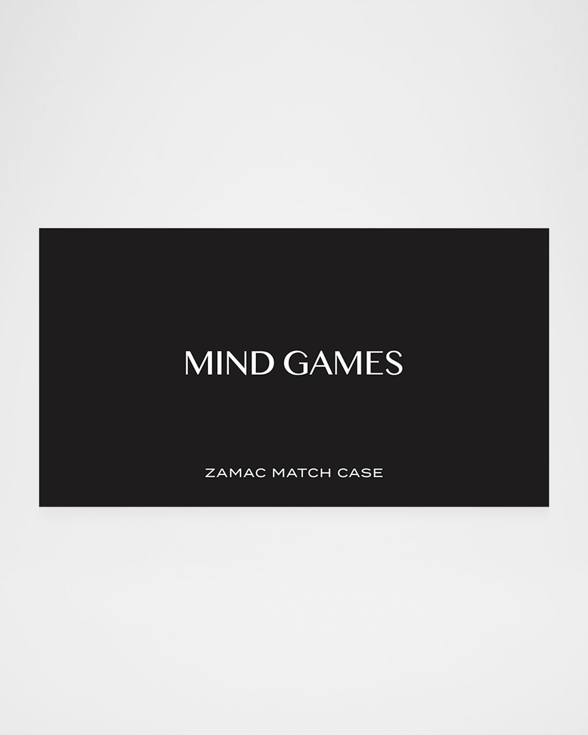 MIND GAMES Zamak Matches and Case
