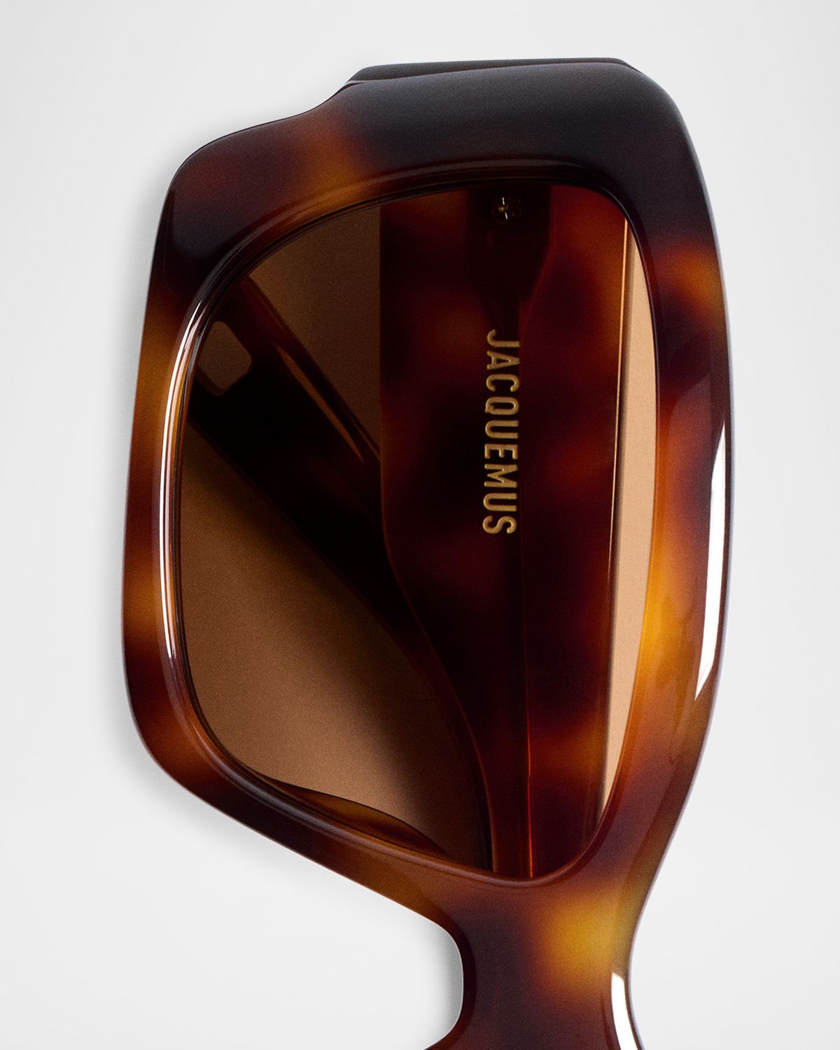 Jacquemus Croisière Rectangle Acetate Sunglasses