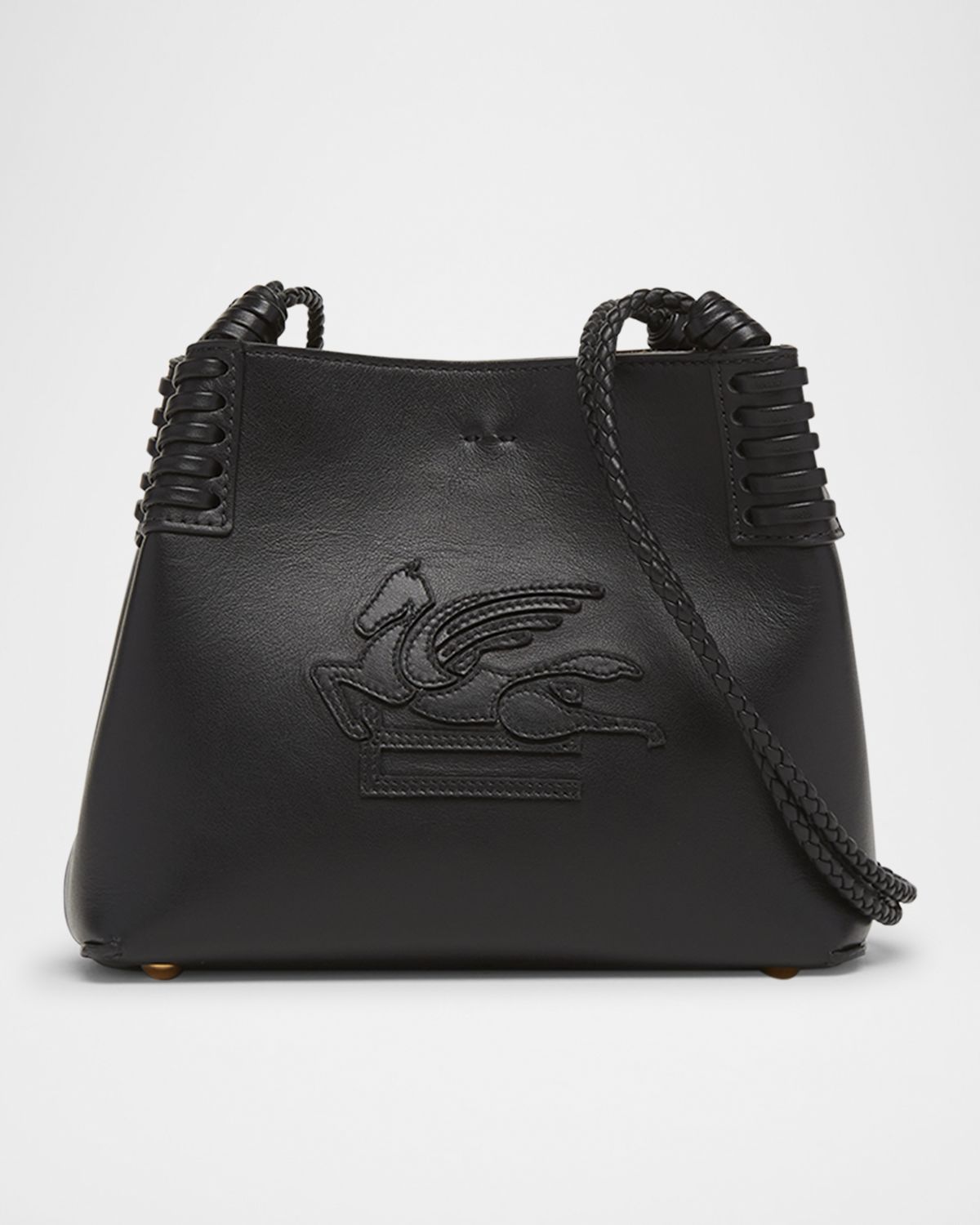 Etro Libra XS Leather Shopping Crossbody Bag