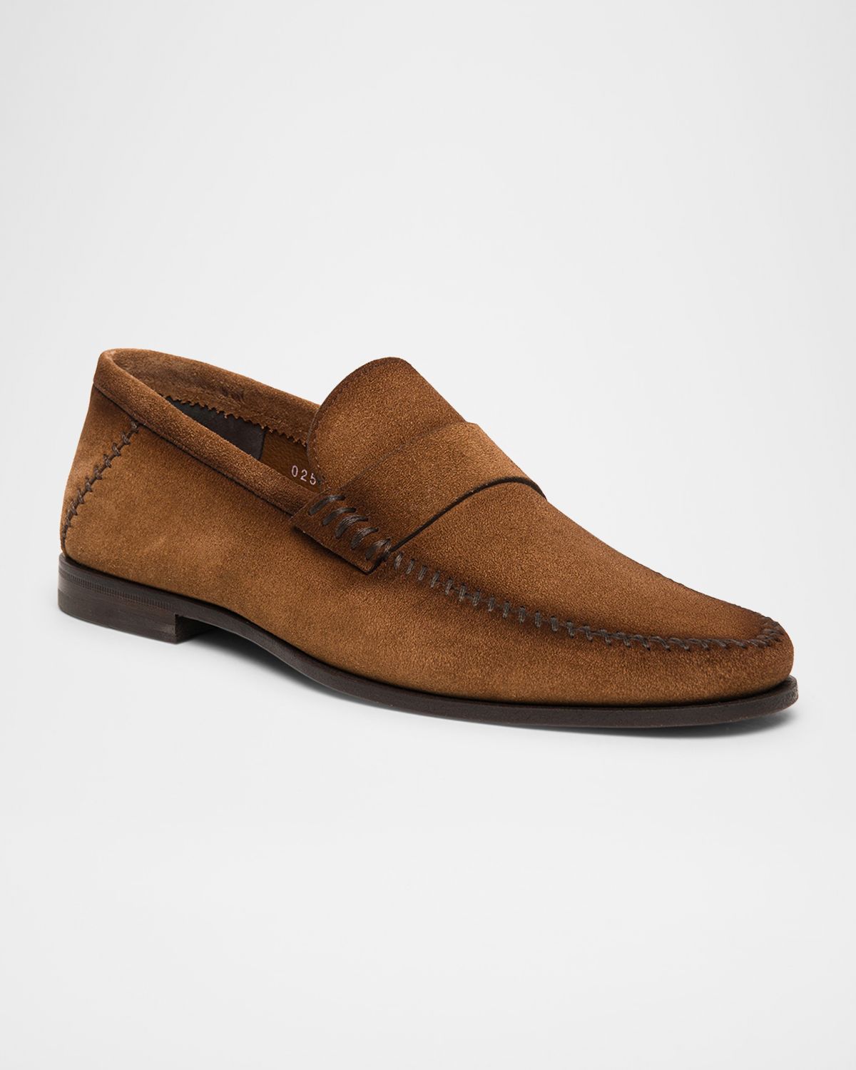 Santoni Men 's Paine Soft Suede Loafers