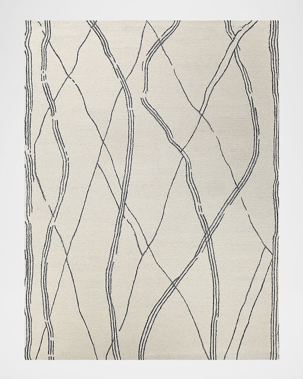 Exquisite Rugs Tangiers Hand-Tufted /Black Rug | Thumbnail 9 Exquisite Rugs Tangiers Hand-Tufted /Black Rug | Thumbnail 9