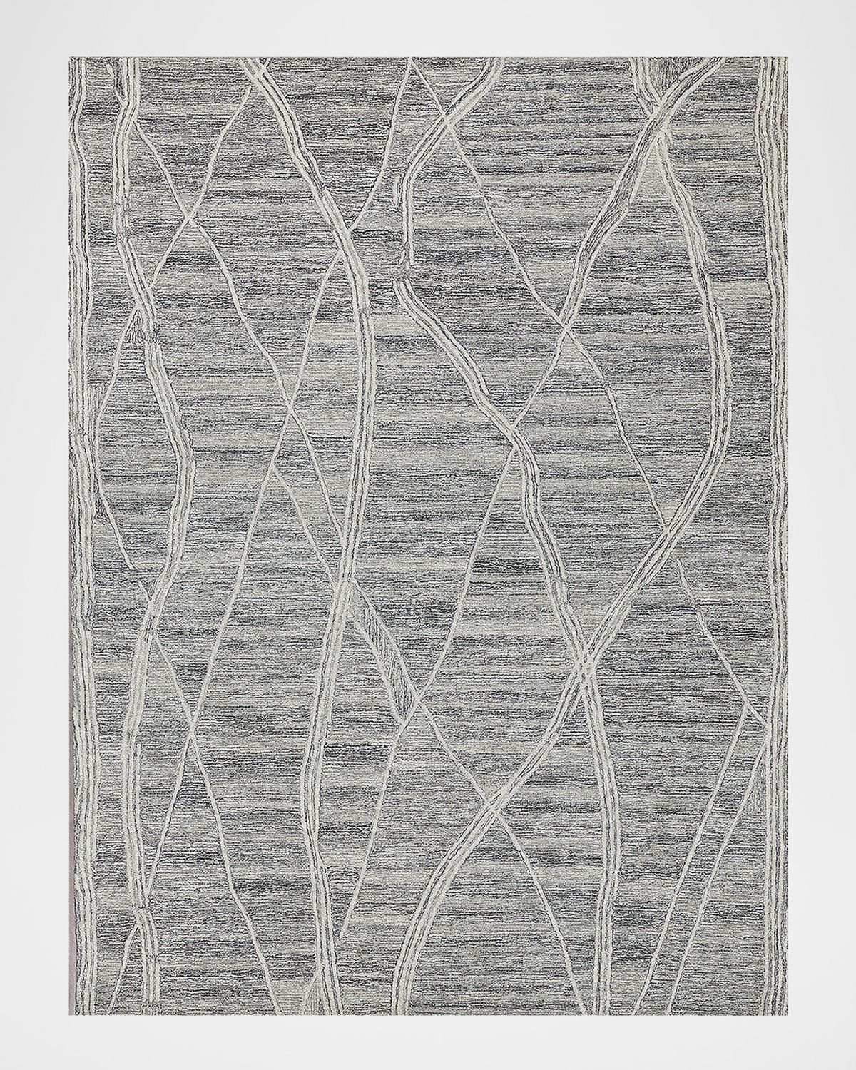 Exquisite Rugs Tangiers Hand-Tufted Gray/ Rug | Thumbnail 8