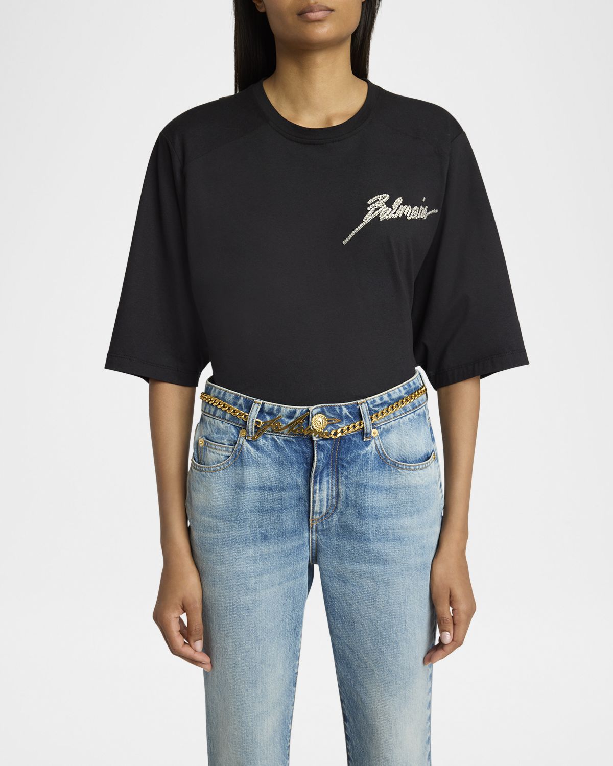 Balmain Je Taime Chain Belt