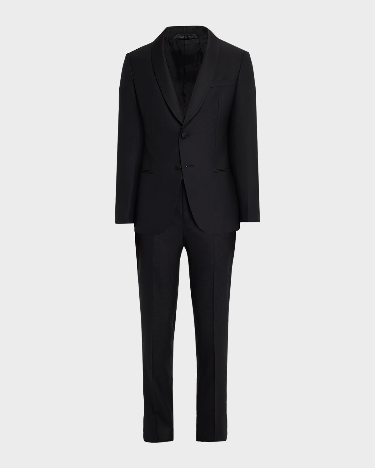 Giorgio Armani Men 's Smoking Soho Shawl-Collar Tuxedo | Thumbnail 11 Giorgio Armani Men 's Smoking Soho Shawl-Collar Tuxedo | Thumbnail 11