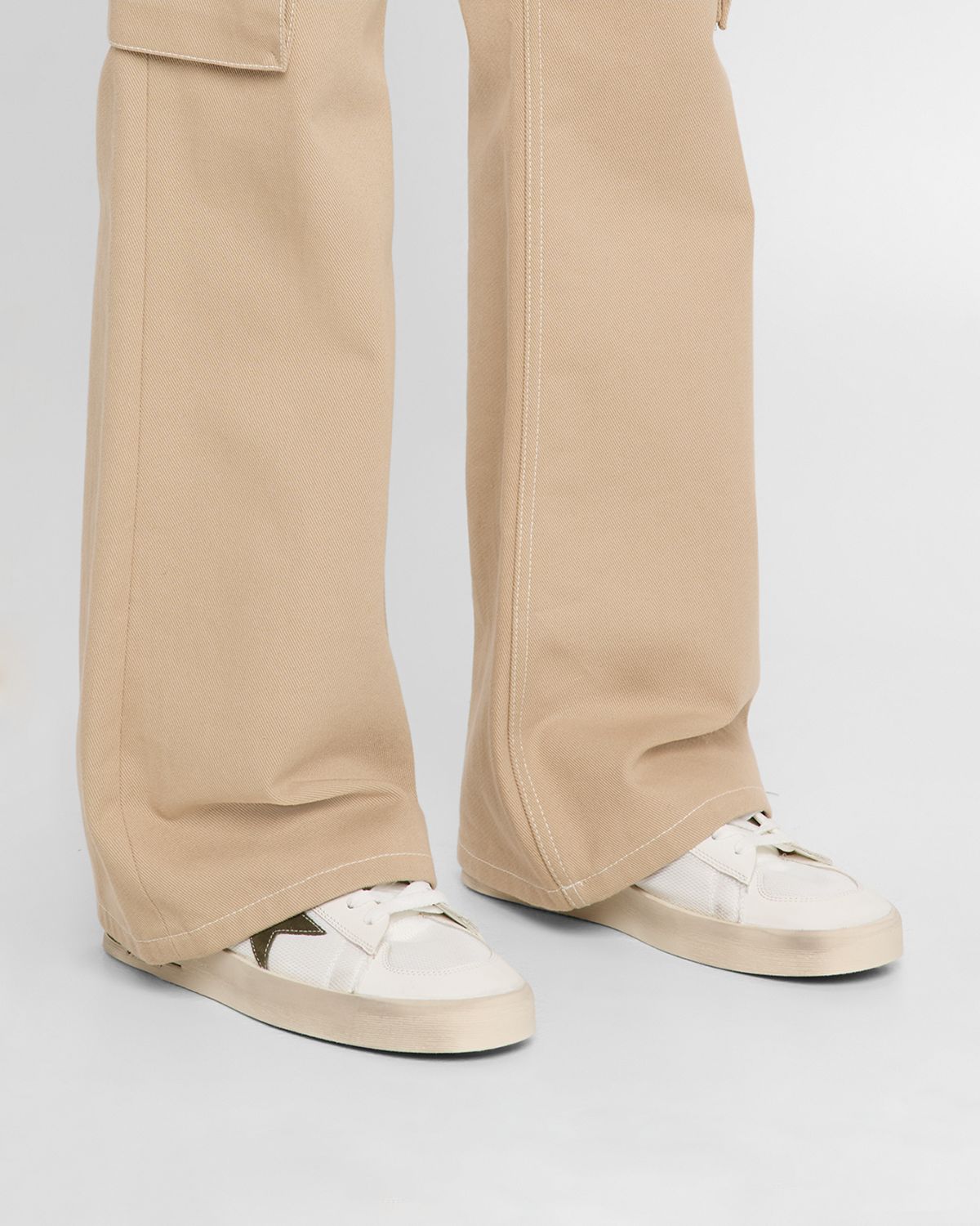 Golden Goose Men 's Stardan Mesh and Leather Low-Top Sneakers | Thumbnail 6 Golden Goose Men 's Stardan Mesh and Leather Low-Top Sneakers | Thumbnail 6