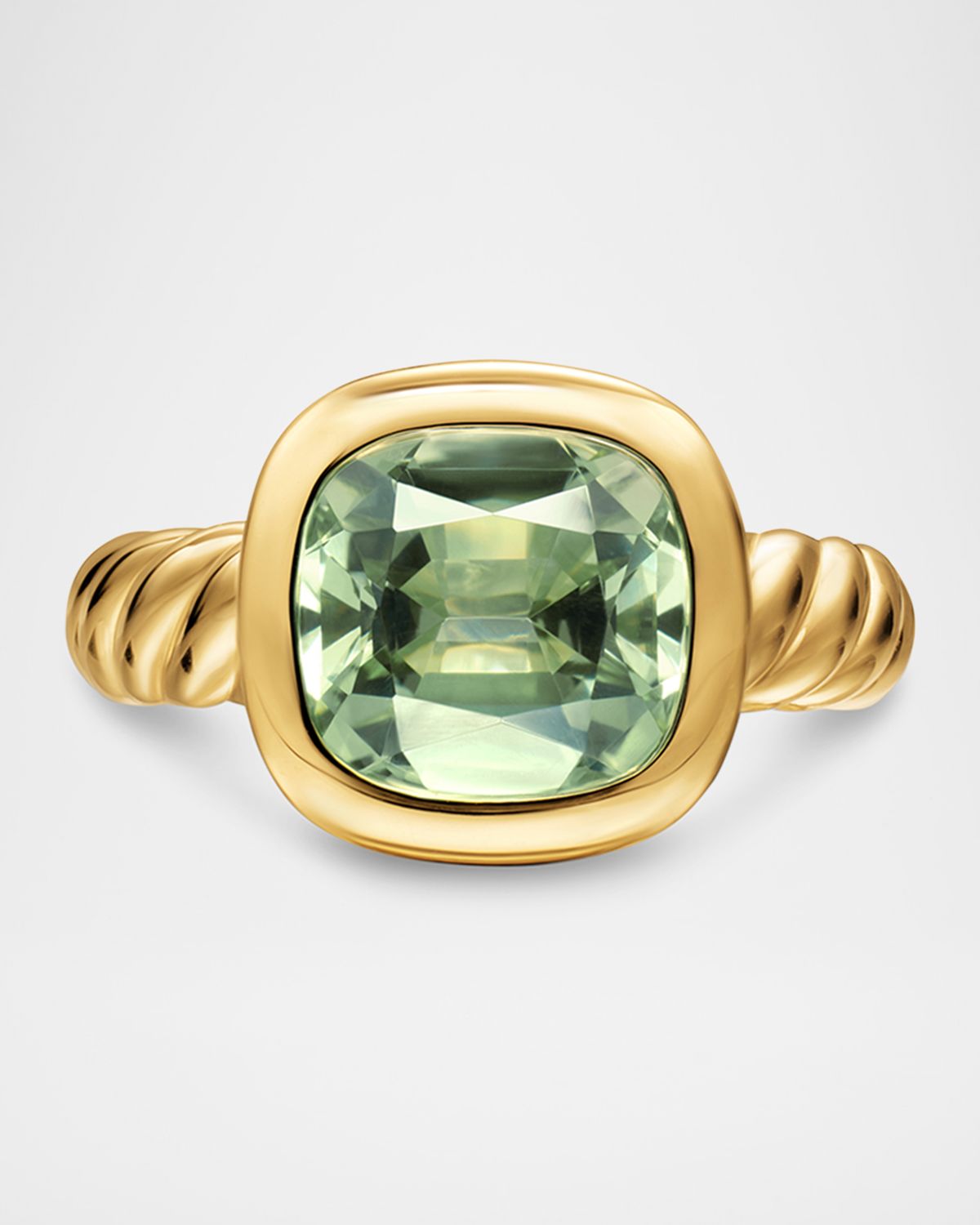 David Yurman DY Mercer Stone Ring in 18K Gold