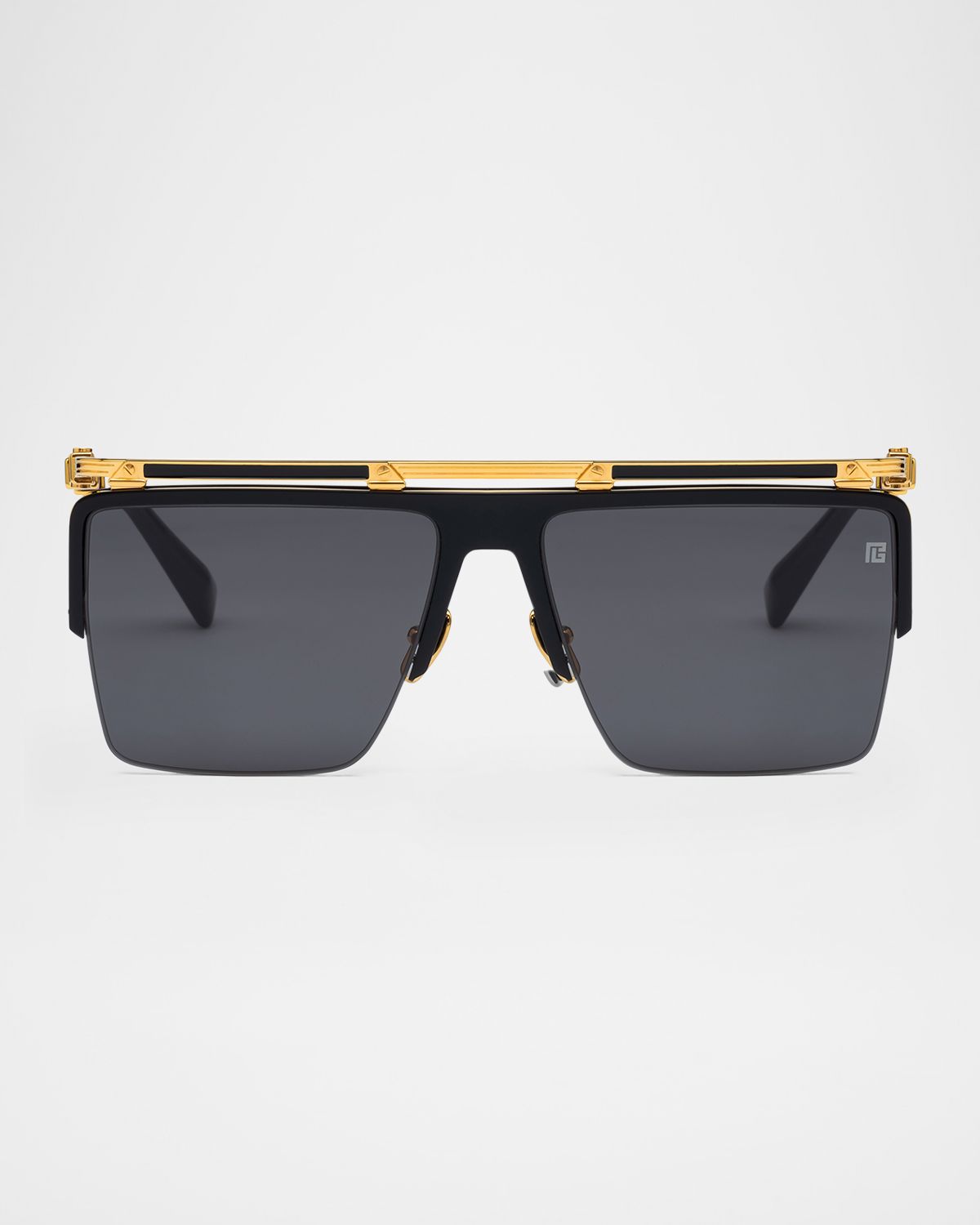 Balmain Triomphe Rectangle Sunglasses