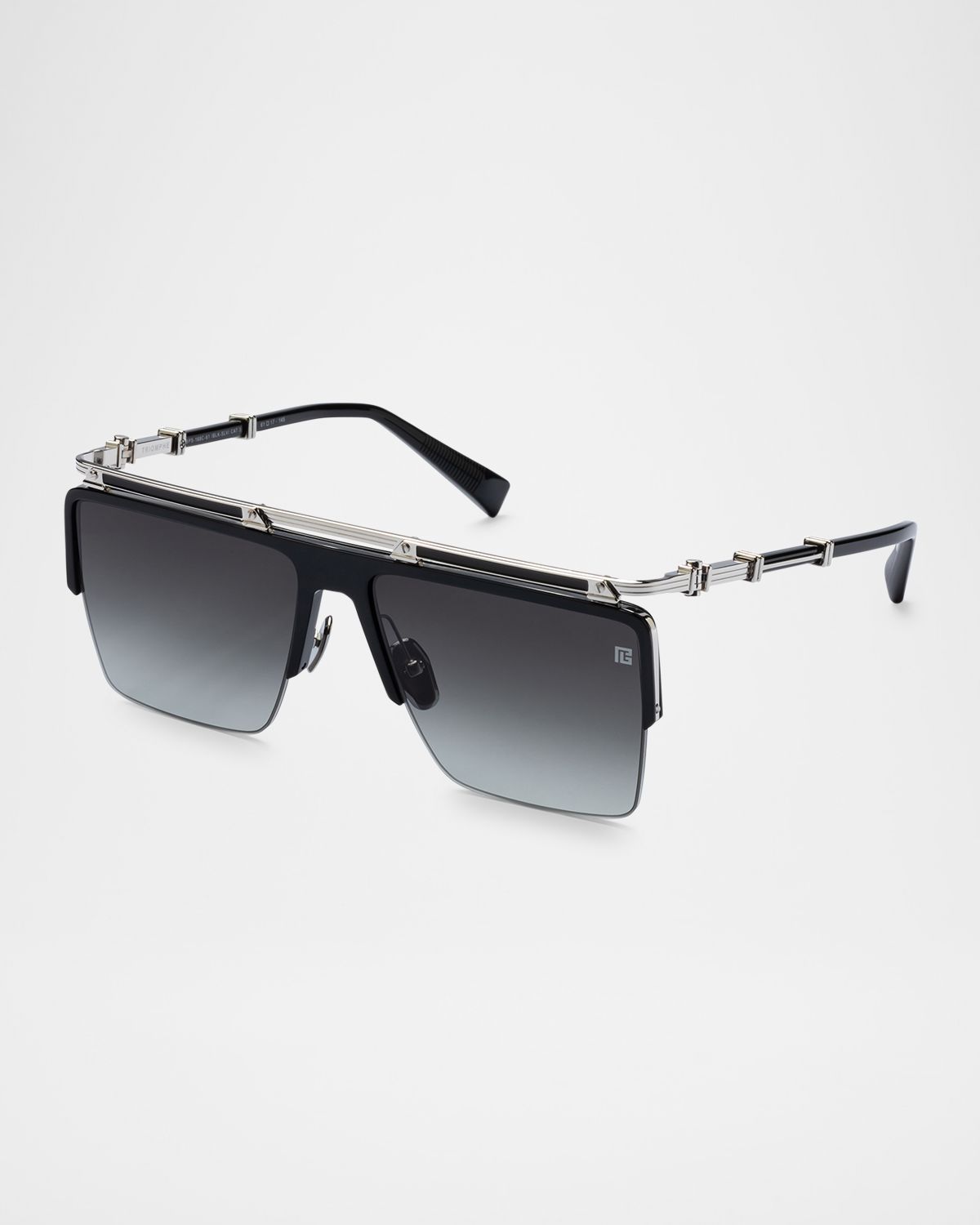 Balmain Triomphe Rectangle Sunglasses