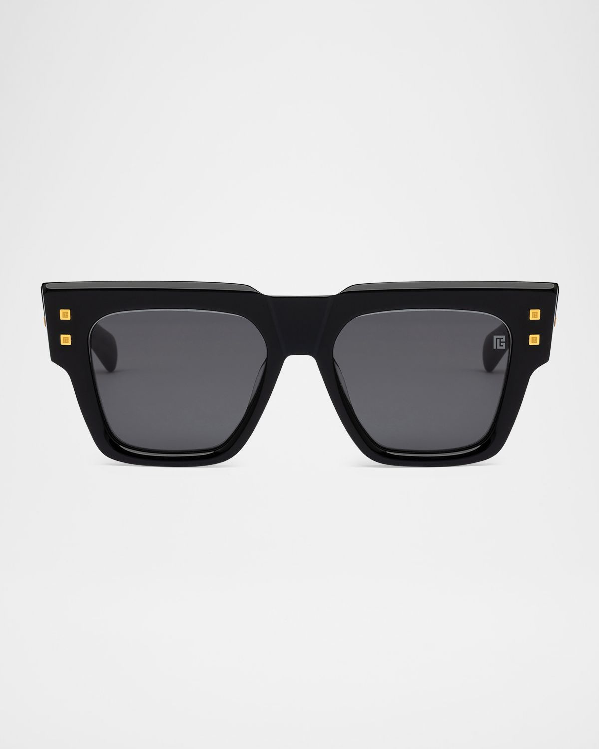 Balmain B-Army Acetate Square Sunglasses