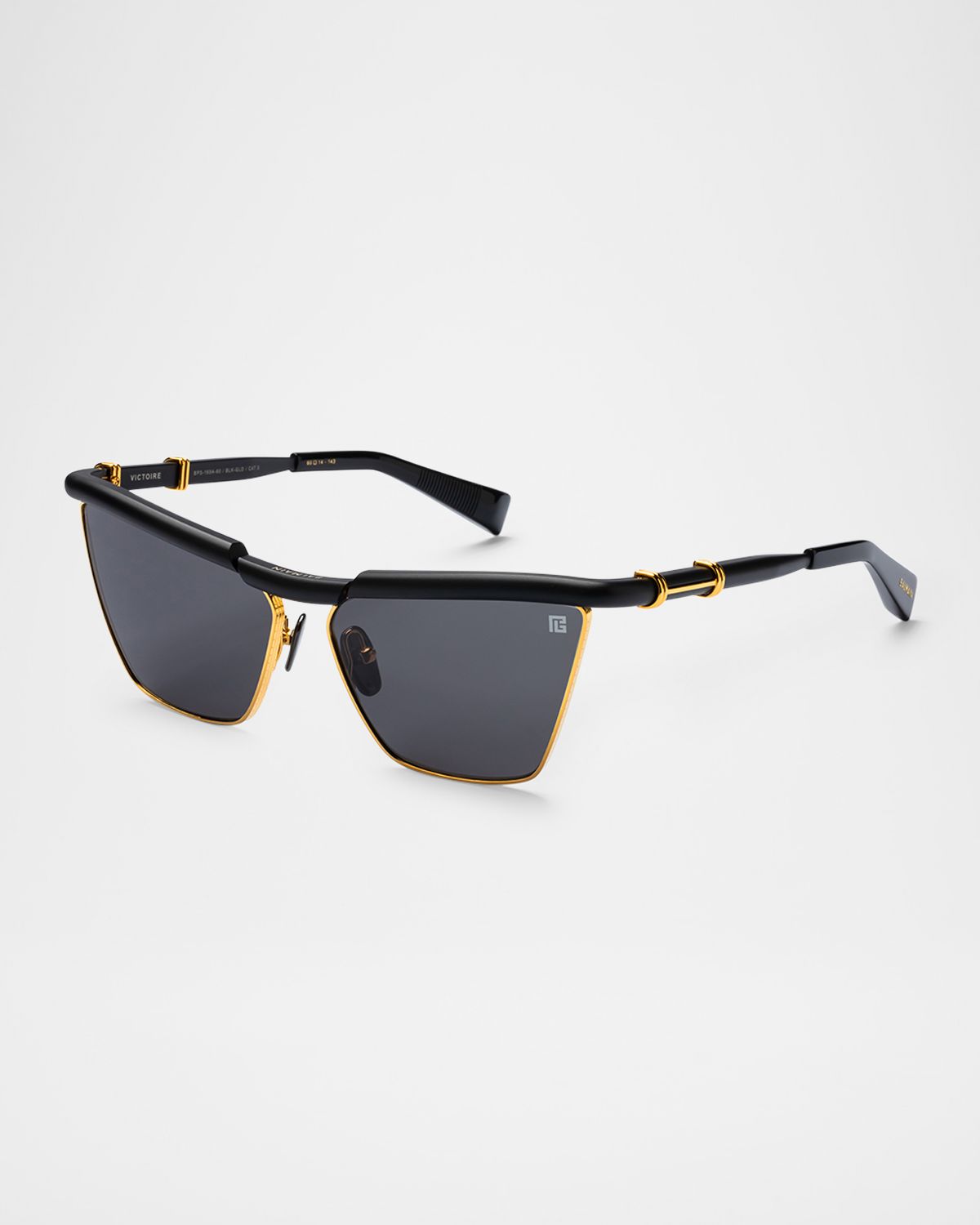 Balmain Victorie Cat Eye Titanium Sunglasses