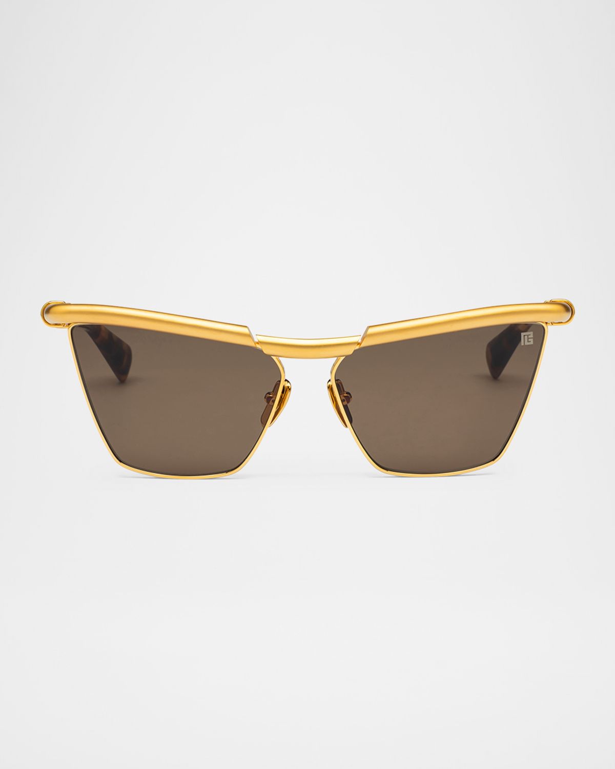 Balmain Victorie Cat Eye Titanium Sunglasses