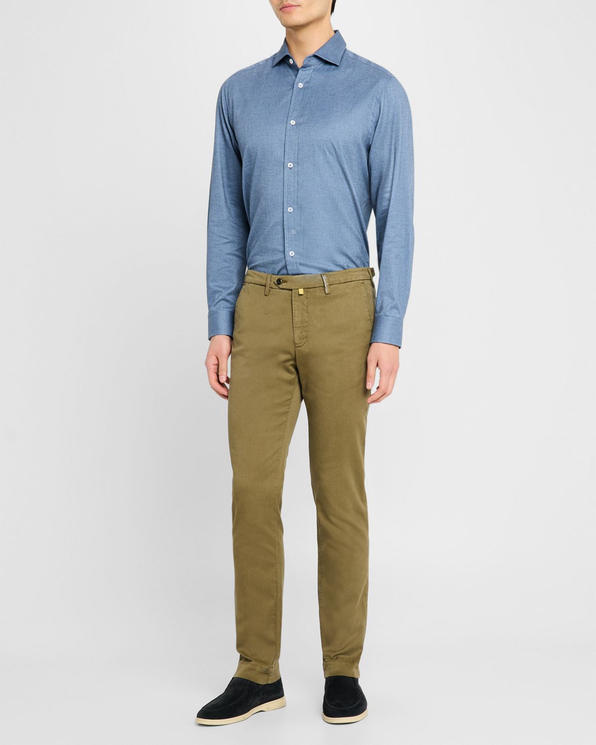 Sartorio Men 's Straight-Fit Four-Pocket Pants