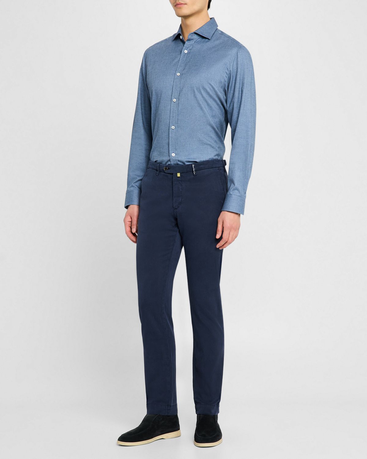 Sartorio Men 's Straight-Fit Four-Pocket Pants