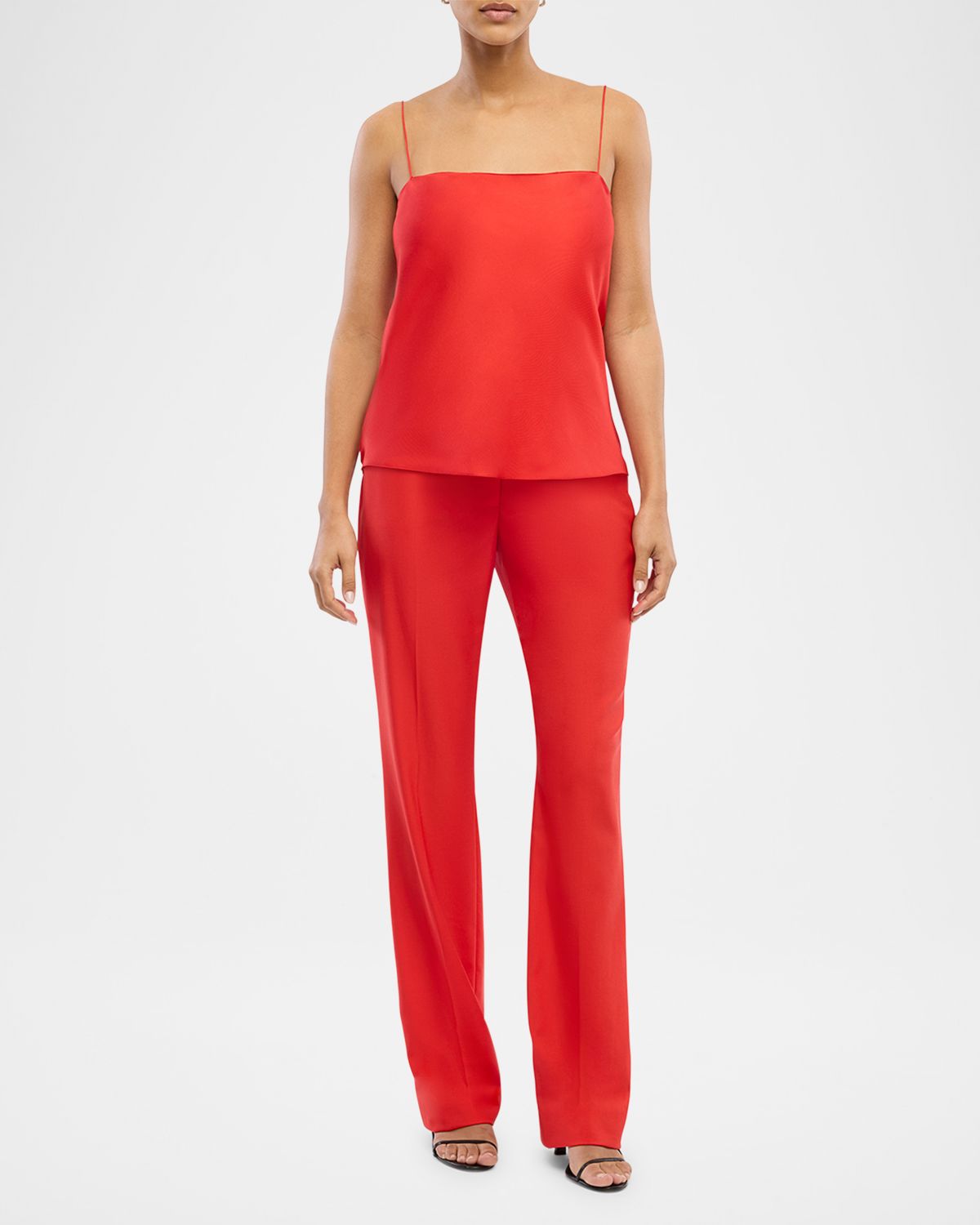 Another Tomorrow Silk Camisole Top