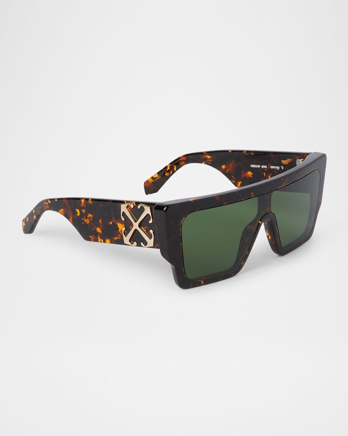 Off-White Men 's Marion Acetate Shield Sunglasses