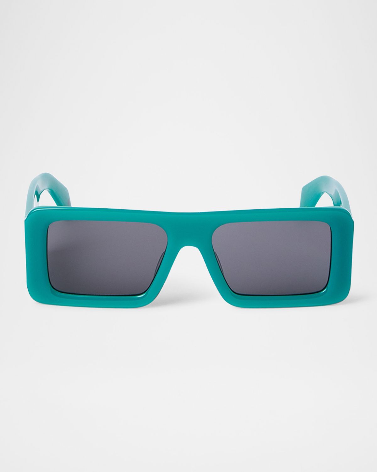 Off-White Men 's Troy Acetate Rectangle Sunglasses