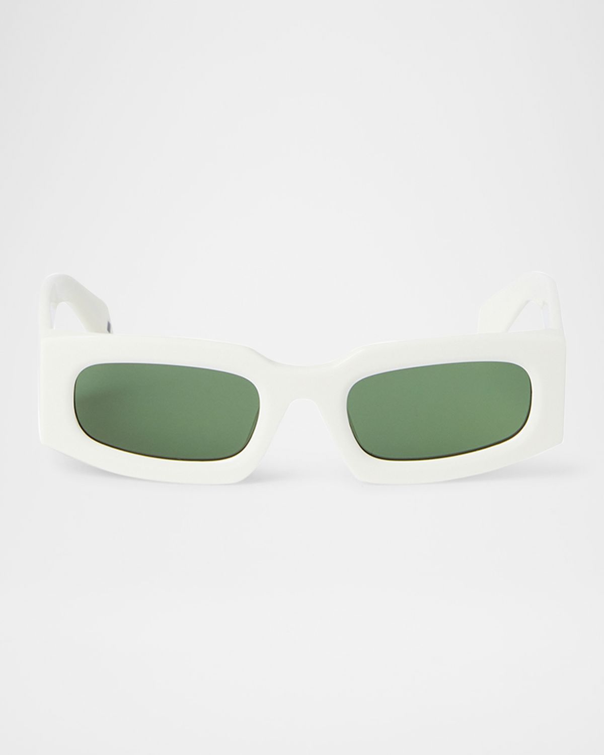 Off-White Men 's Cary Acetate Rectangle Sunglasses