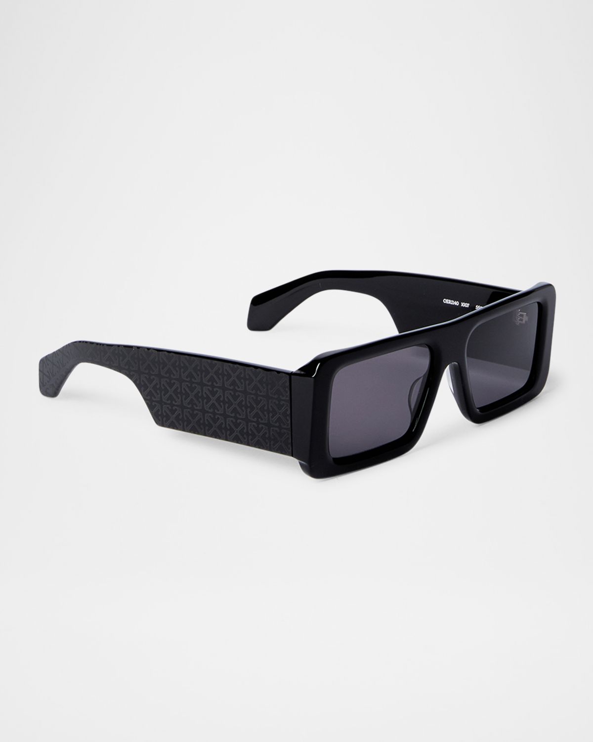 Off-White Men 's Troy Acetate Rectangle Sunglasses