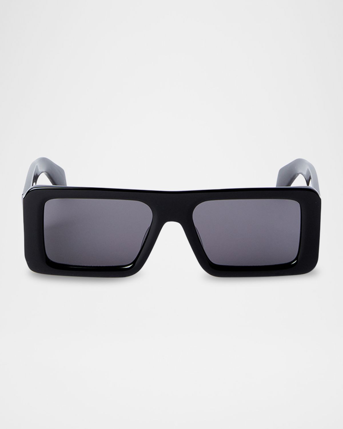 Off-White Men 's Troy Acetate Rectangle Sunglasses