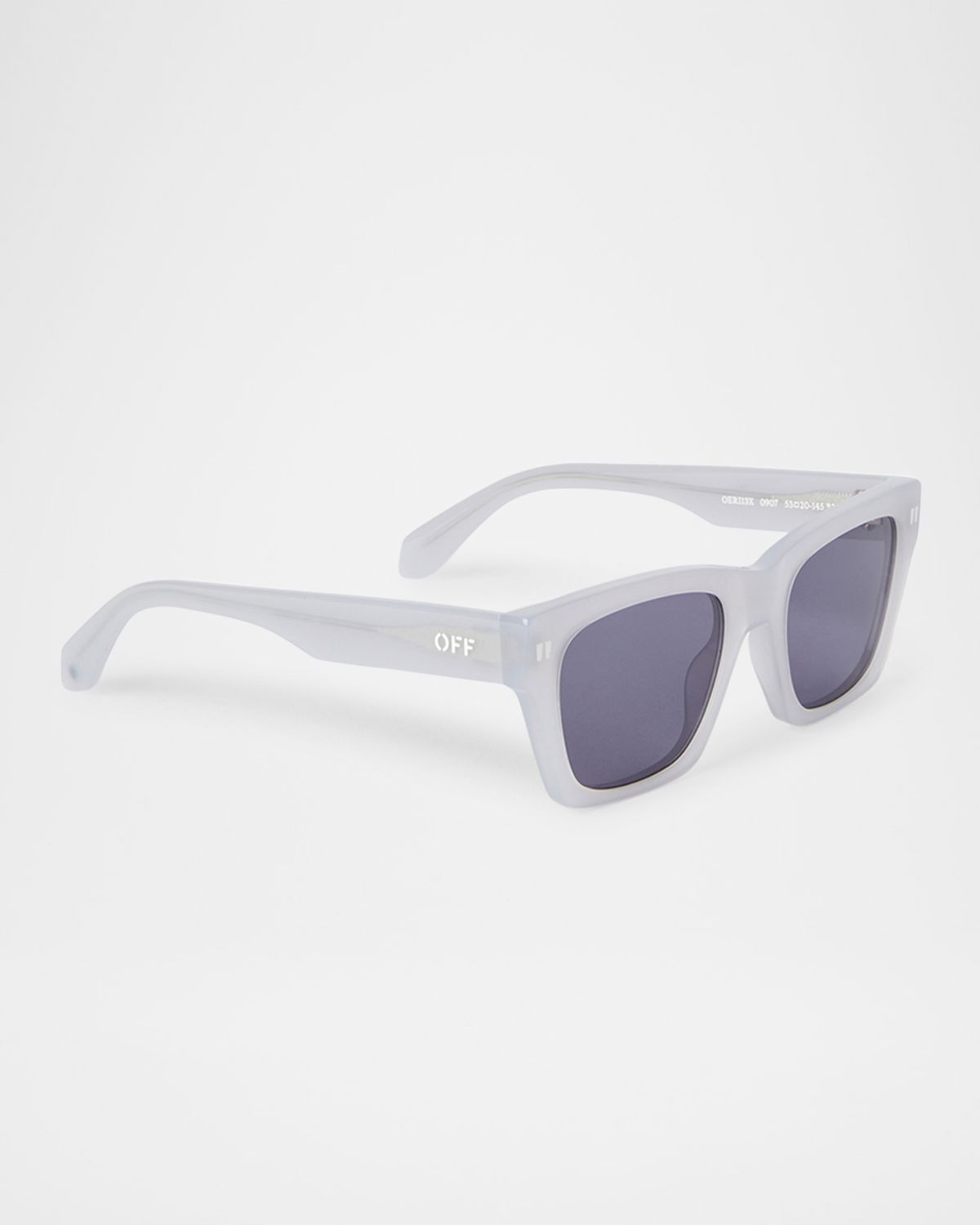 Off-White Men 's Valdez Acetate Square Sunglasses