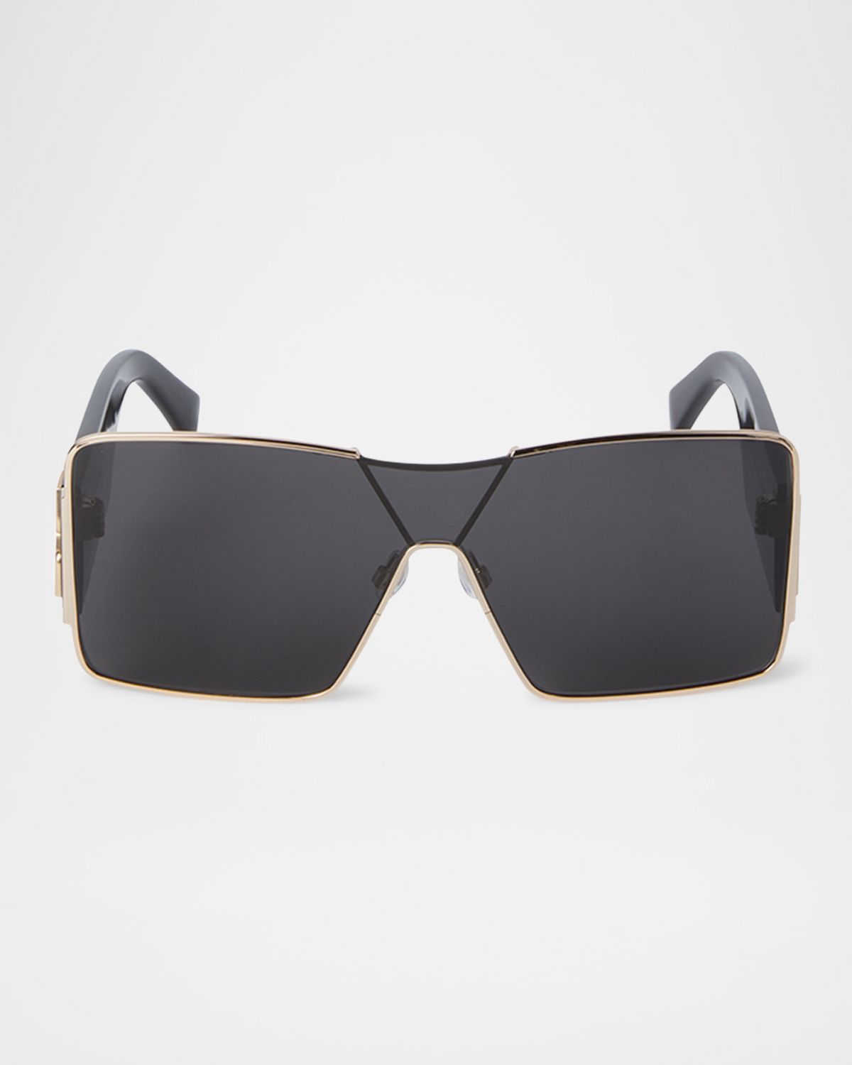 Off-White Men 's Aspen Metal and Plastic Shield Sunglasses