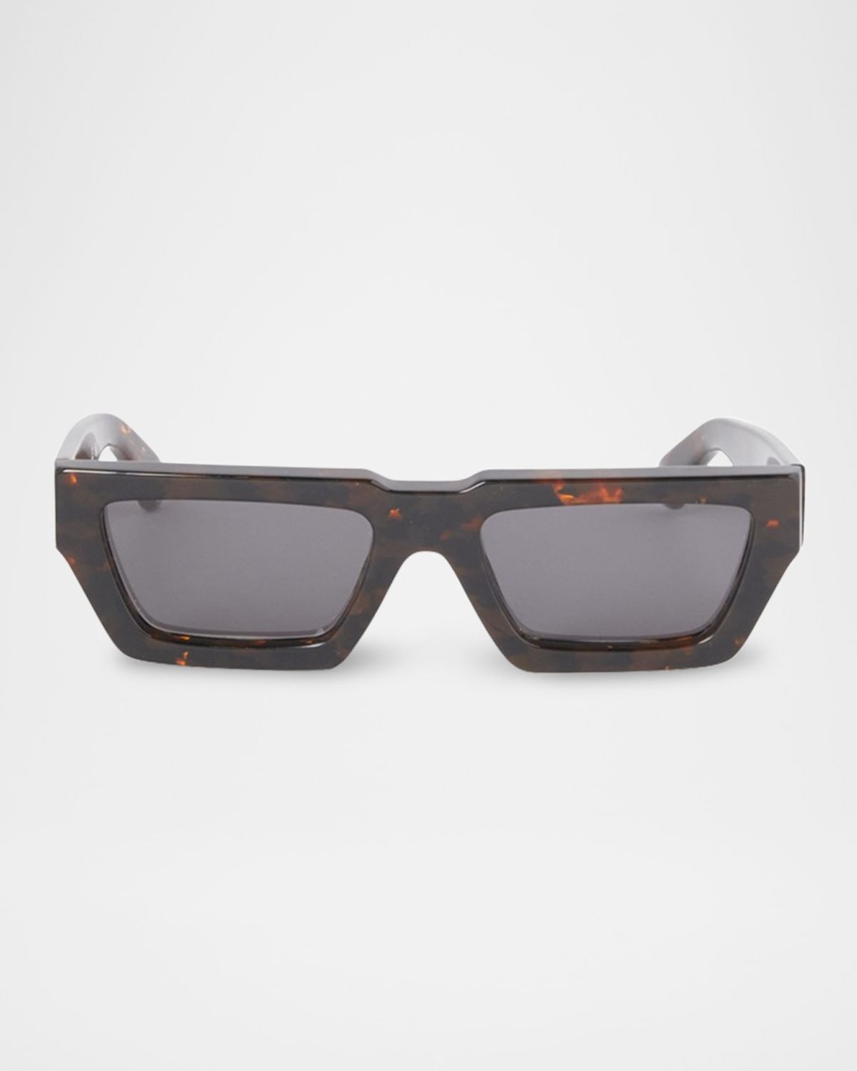 Off-White Men 's Manchester Acetate Rectangle Sunglasses