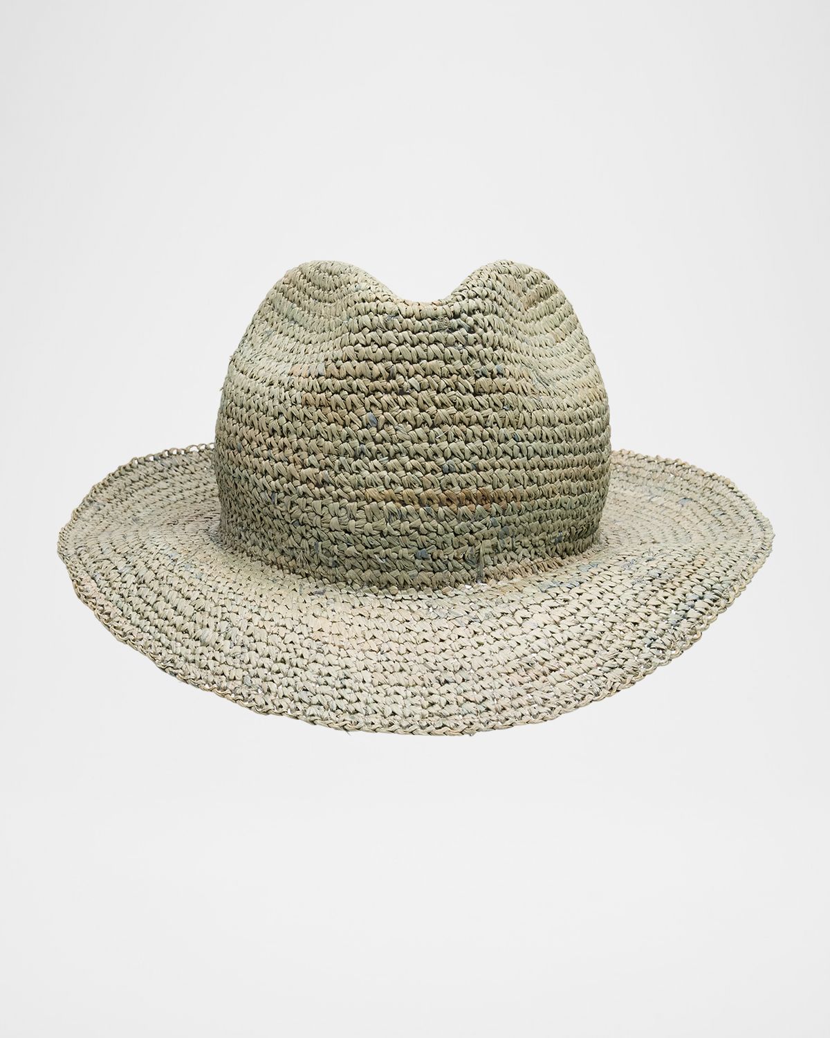 Giorgio Armani Men 's Woven Textile Fedora Hat
