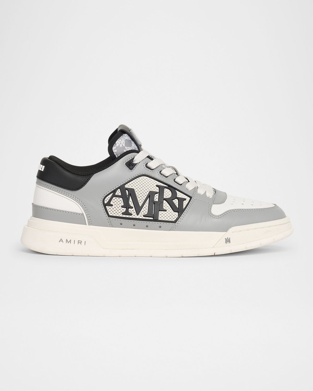 Amiri Men 's Classic Leather Logo Low-Top Sneakers