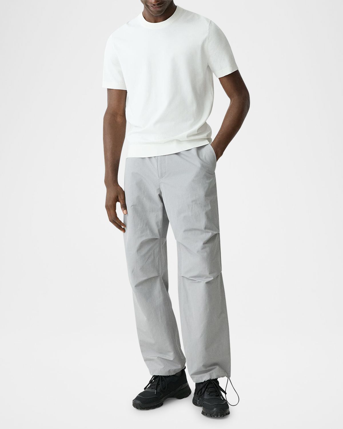 Theory Men 's Soris T-Shirt in Light Bilen