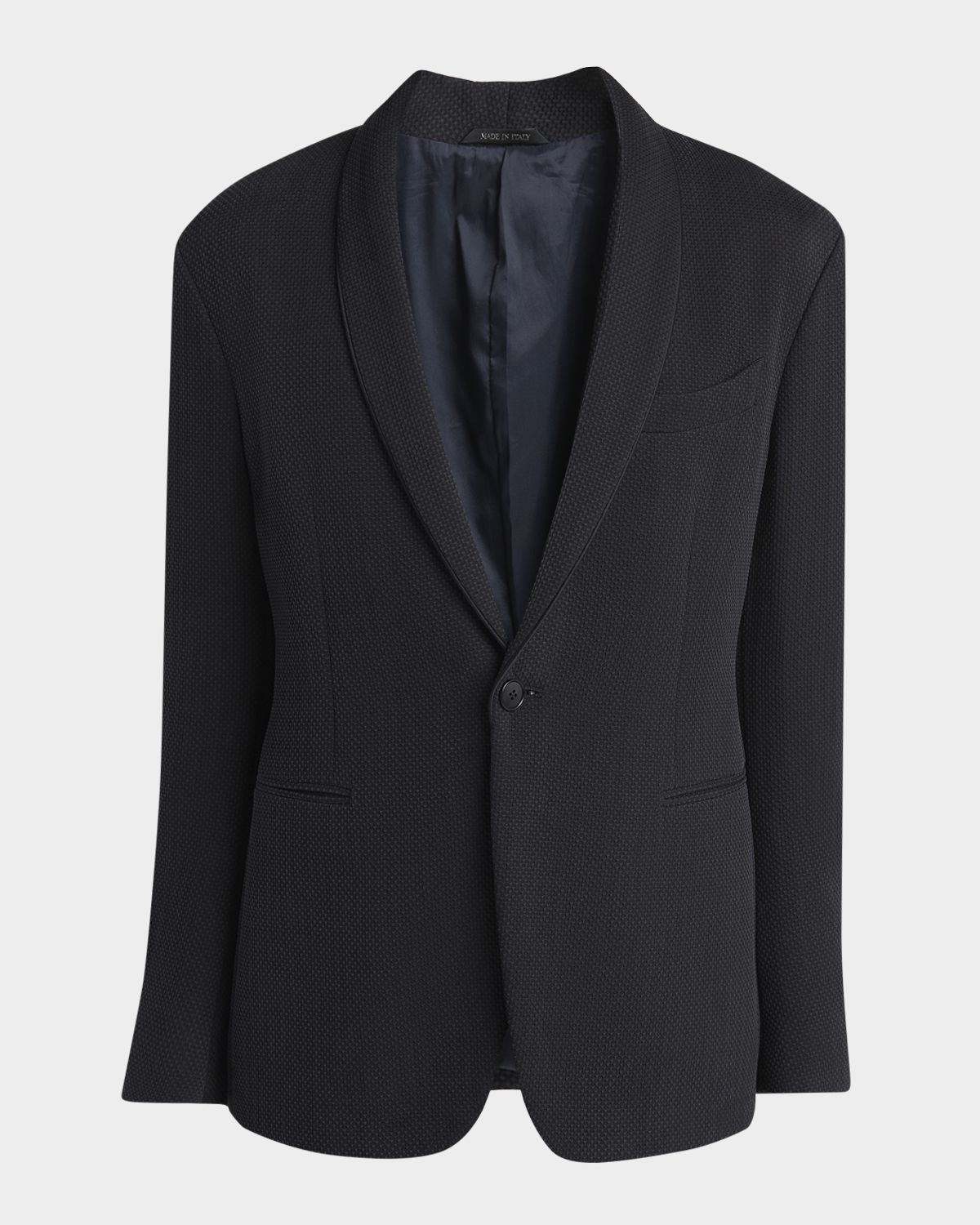 Giorgio Armani Men 's Honeycomb Shawl Sport Coat