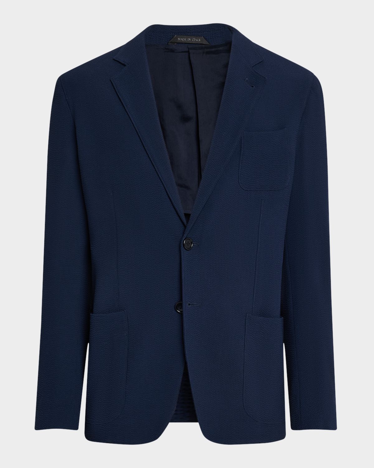 Giorgio Armani Men 's Upton Seersucker Sport Coat