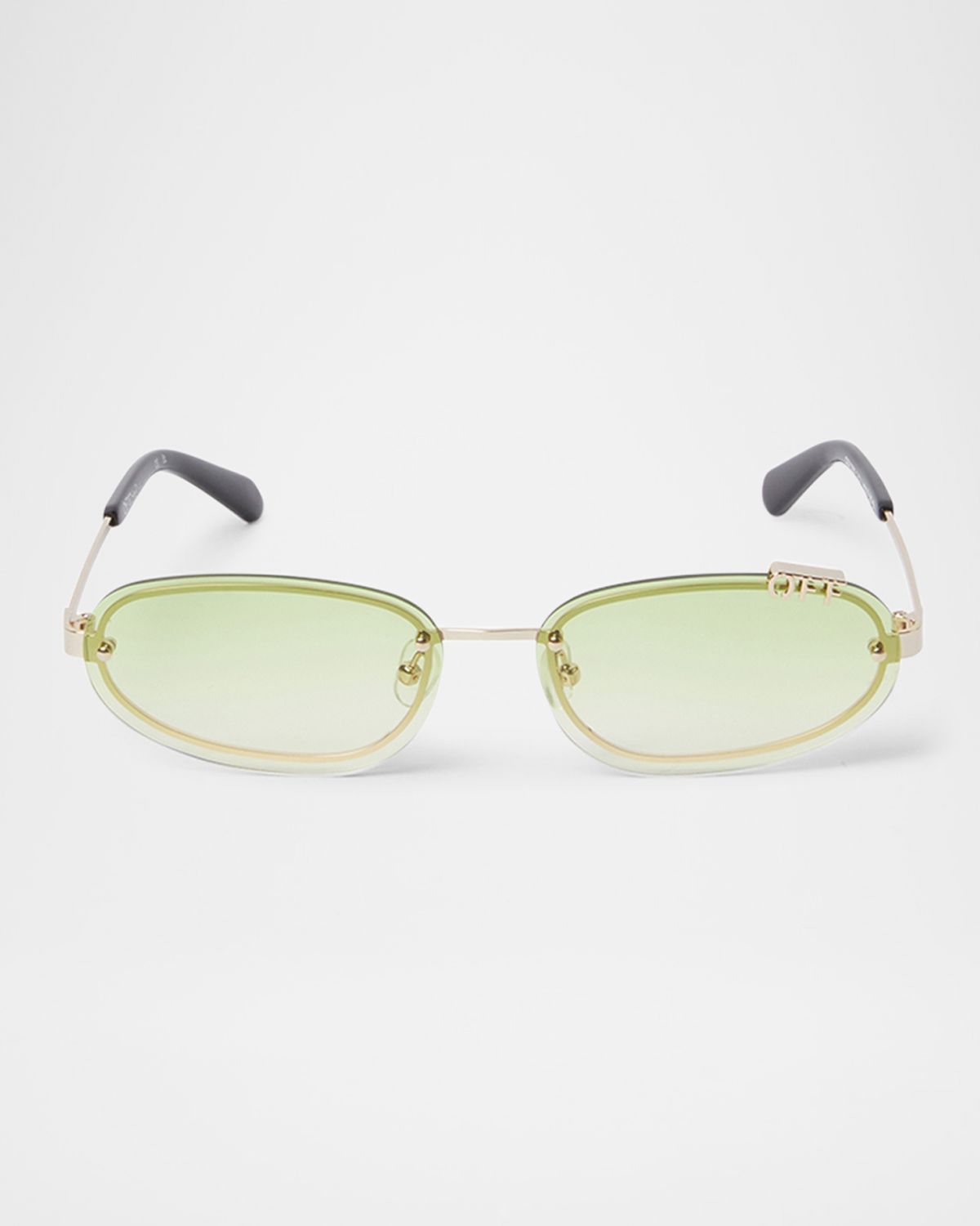 Off-White Miami Metal Oval Sunglasses