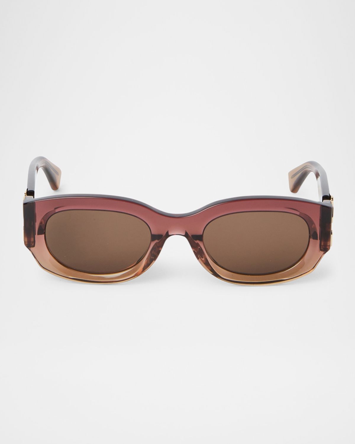 Off-White Palmer Arrow Oval Sunglasses