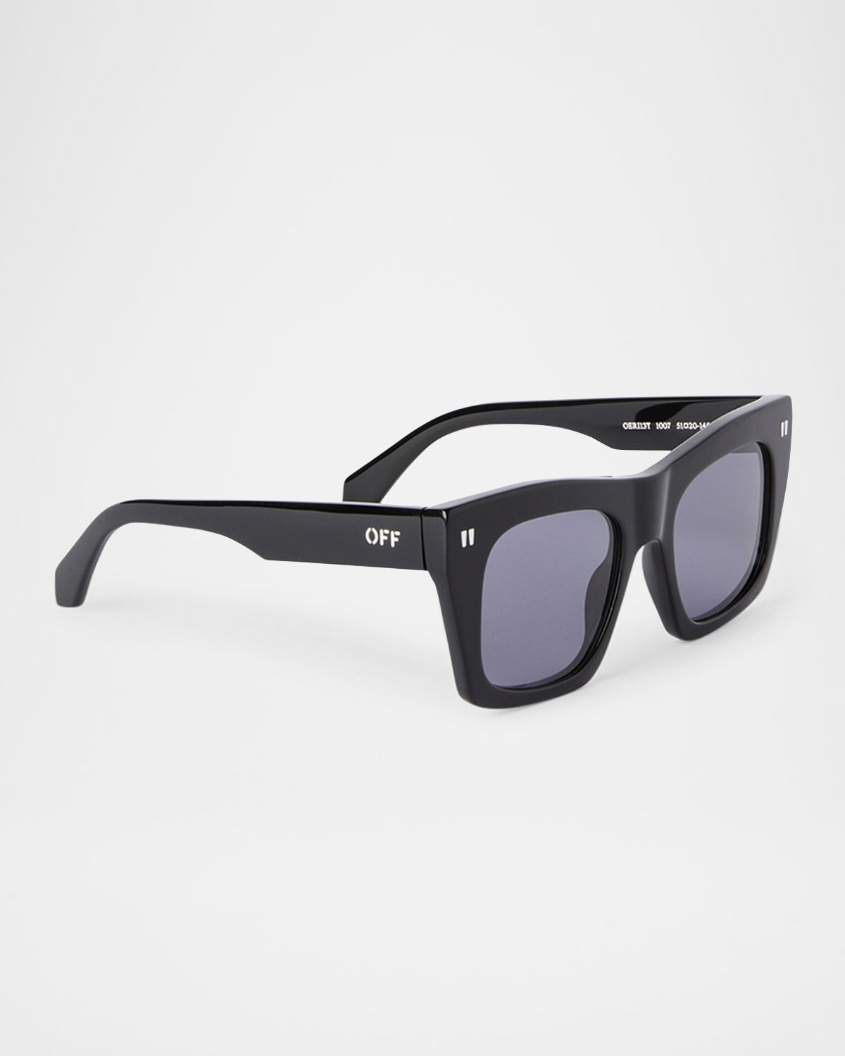 Off-White Selma Logo Square Sunglasses
