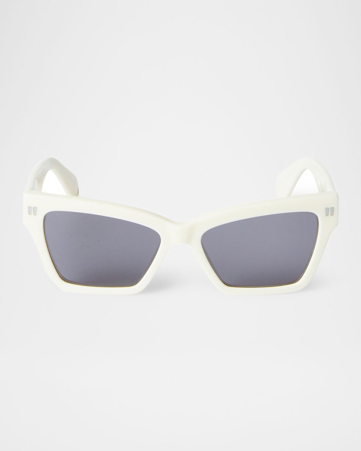 Off-White Cincinnati Logo-Print Cat-Eye Sunglasses