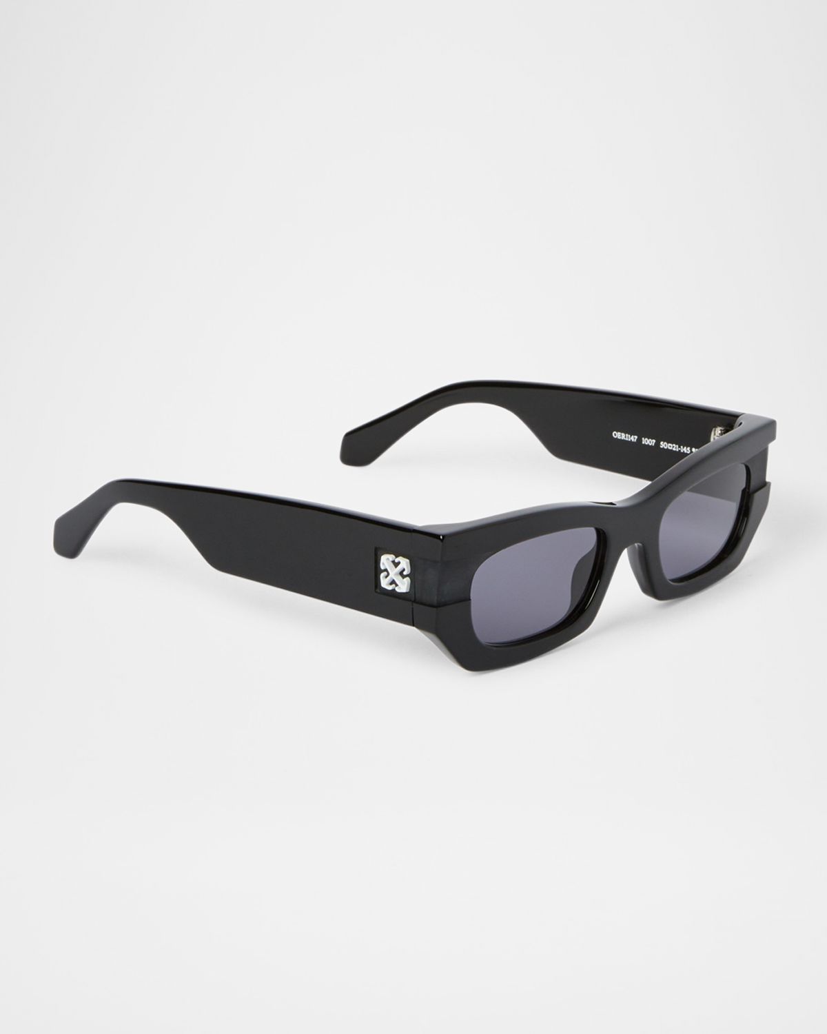 Off-White Belleville Acetate Rectangle Sunglasses