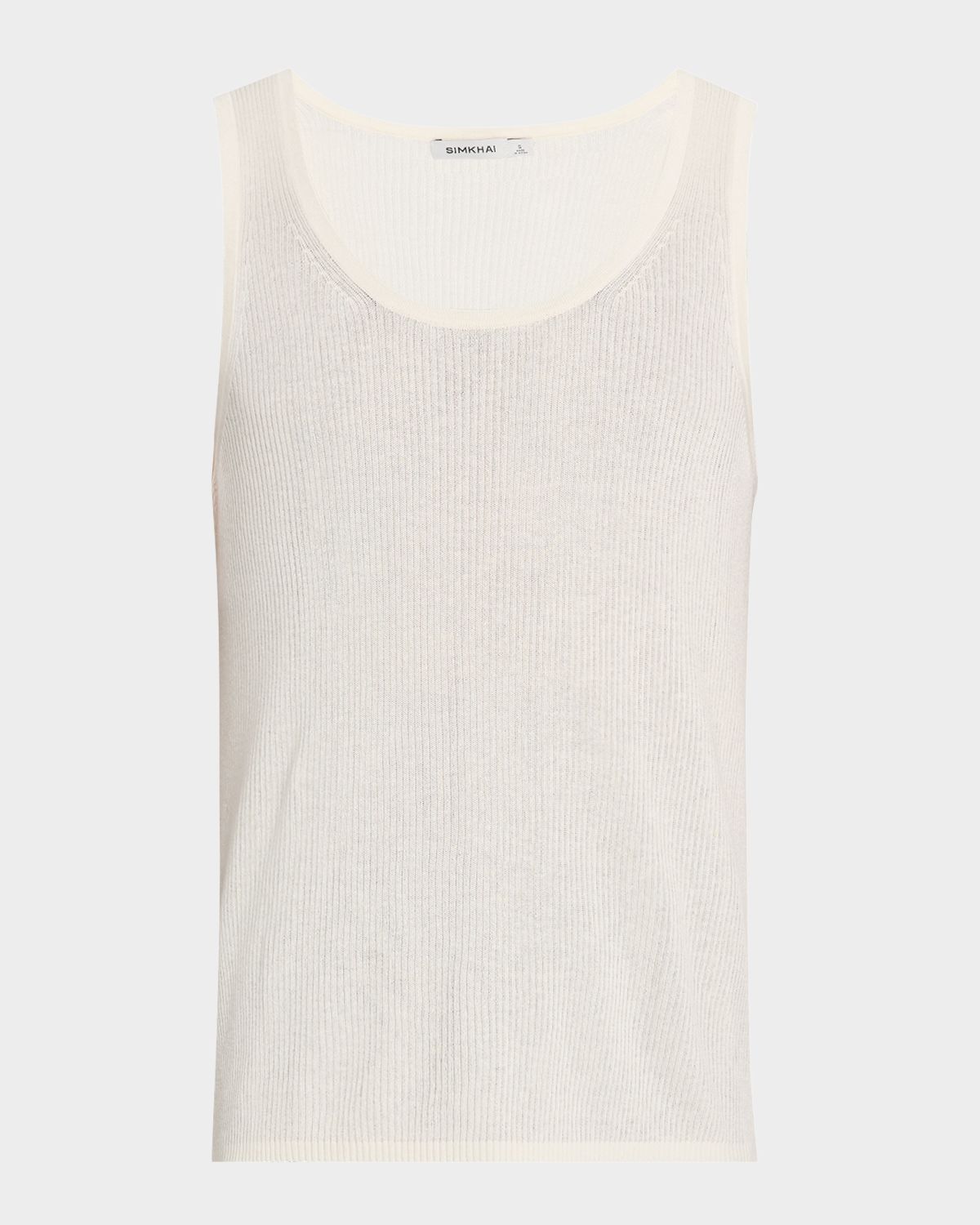SIMKHAI Men 's Ribbed Tank Top
