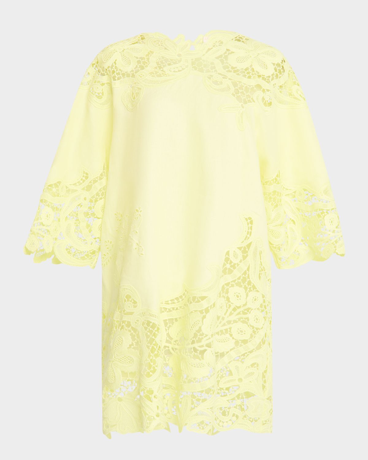 Ulla Johnson Brinna Embroidered Lace Tunic