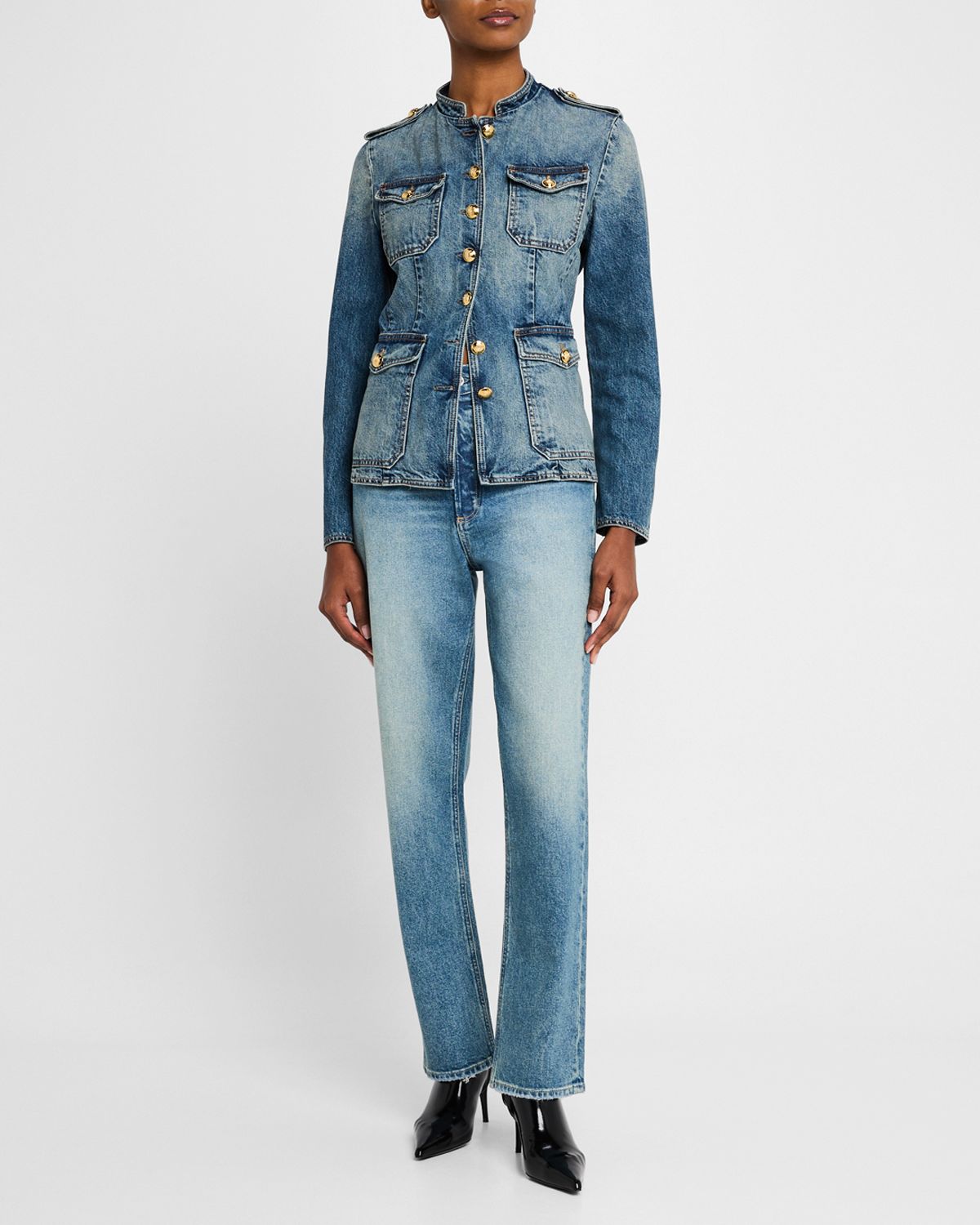 Nili Lotan Geraldine Denim Jacket