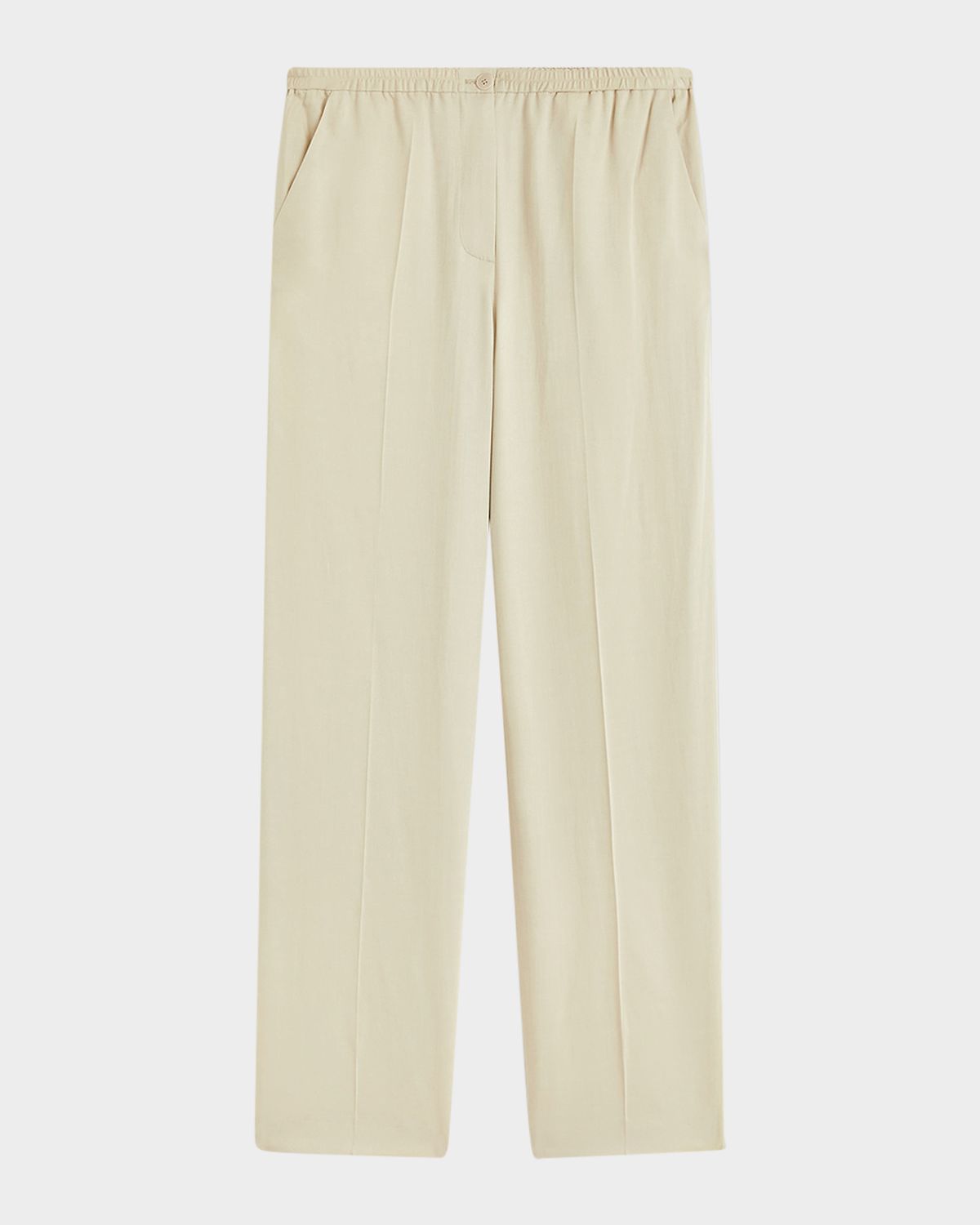 Joseph Tahiti Straight-Leg Soft Viscose Trousers