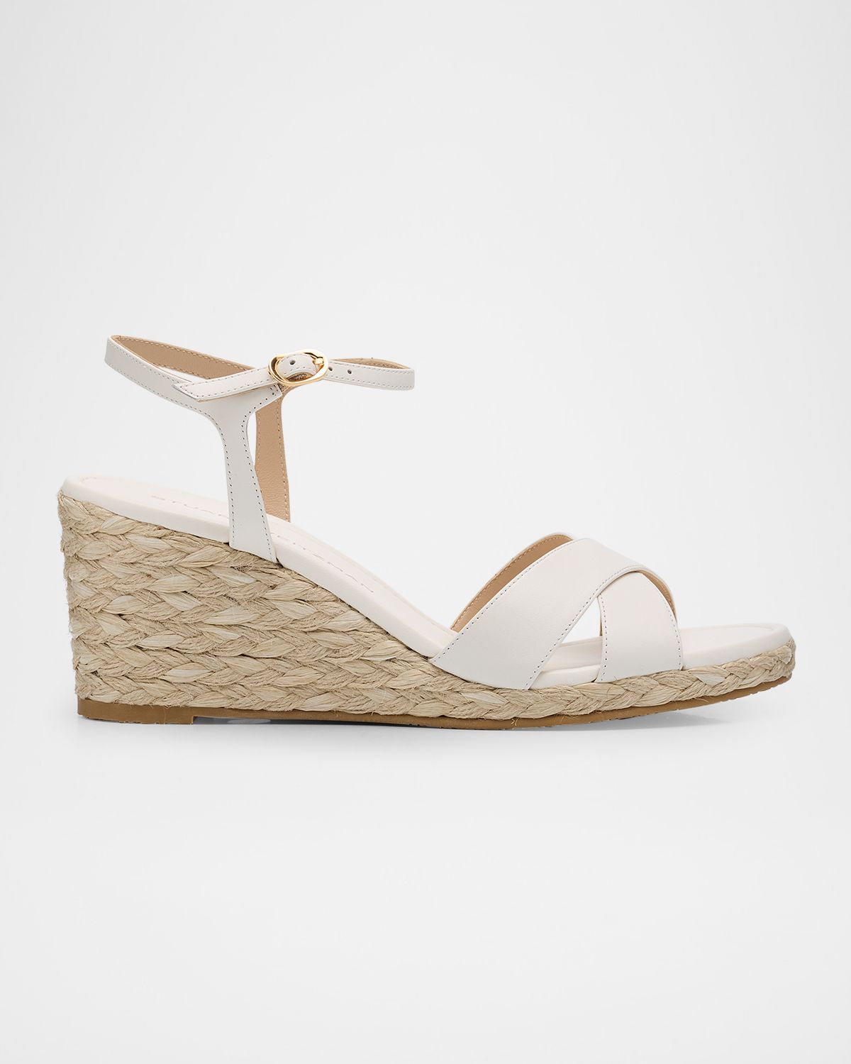Stuart Weitzman Dayna Leather Crisscross Espadrille Sandals | Thumbnail 7 Stuart Weitzman Dayna Leather Crisscross Espadrille Sandals | Thumbnail 7