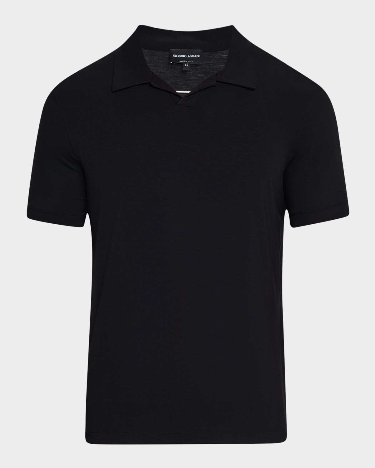 Giorgio Armani Men 's Jersey Polo Shirt