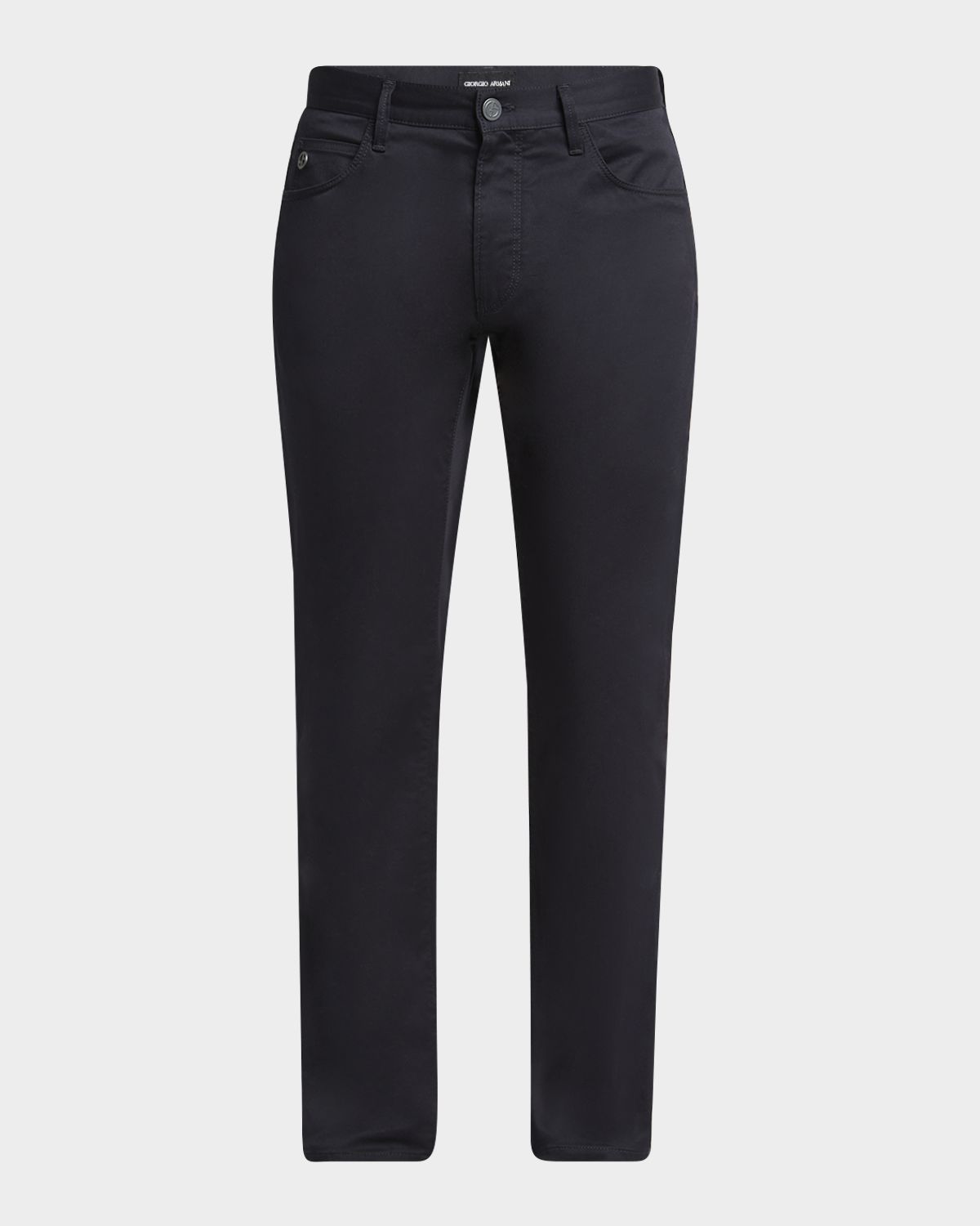 Giorgio Armani Men 's 5-Pocket Stretch Cotton Pants
